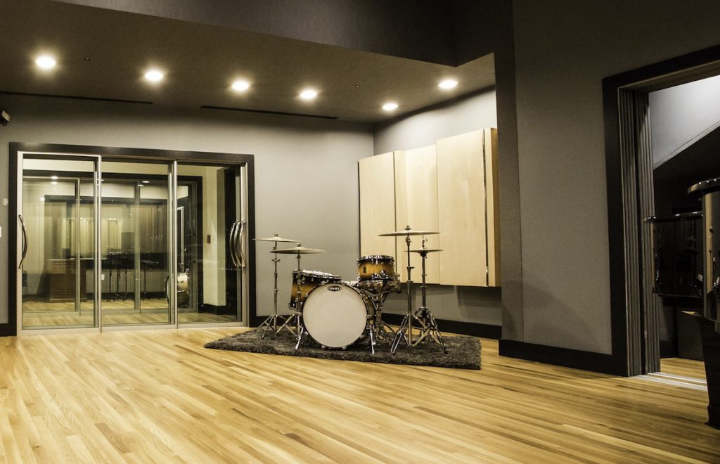 Studio Soundproofing Soundproof Studios, Recording Studio Sliding Glass Doors